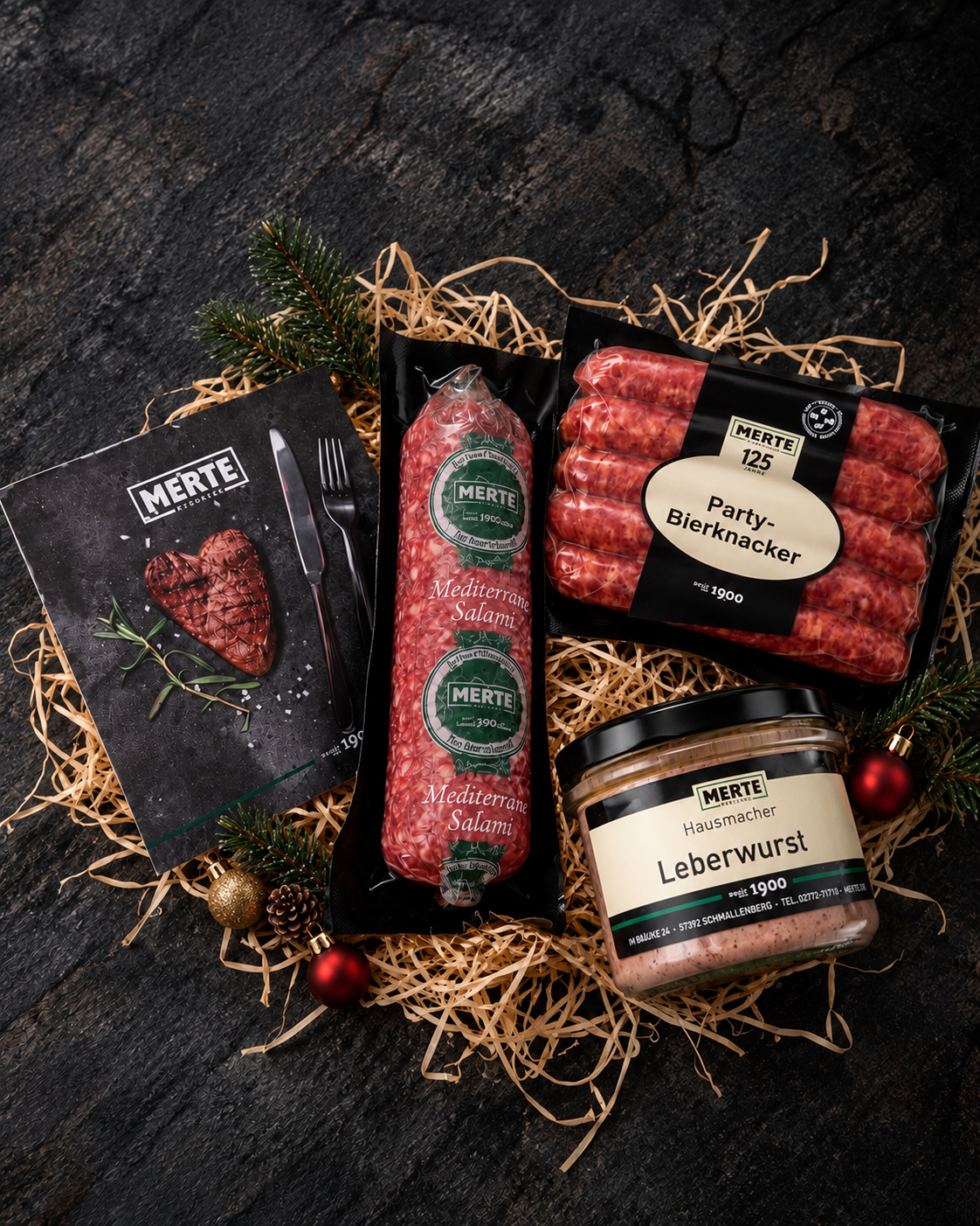 MERTE Geschenkkorb 1 