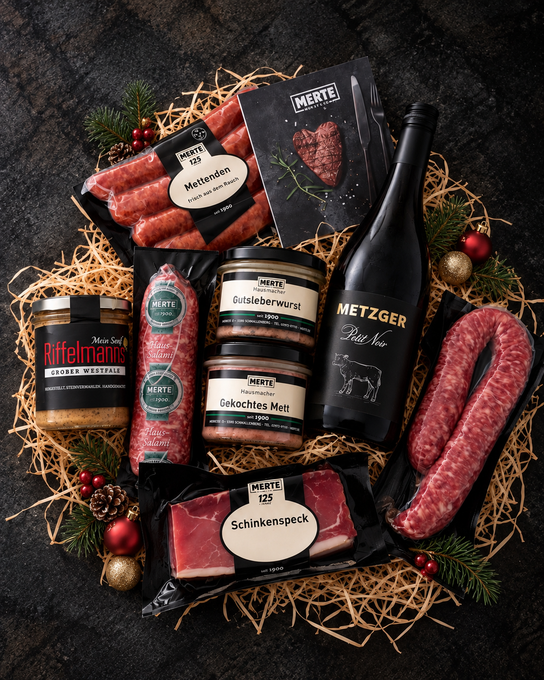 MERTE Geschenkkorb 4 